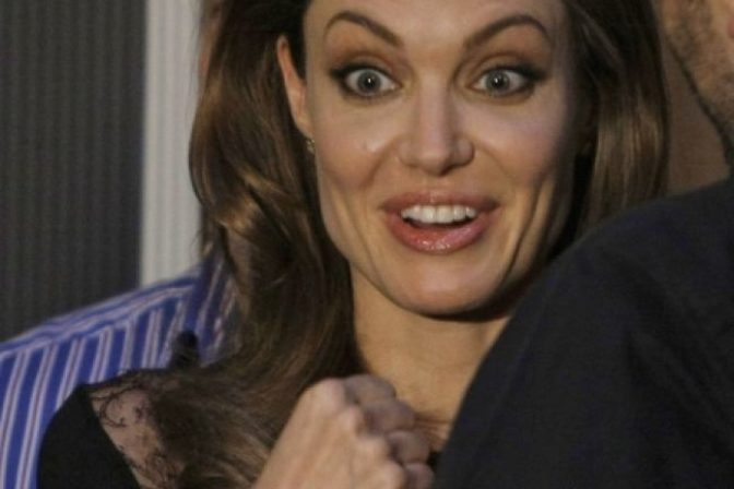 Herečka Angelina Jolie