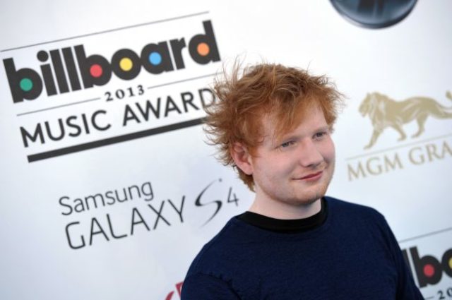 Ed Sheeran prichádza na Billboard Music Awards