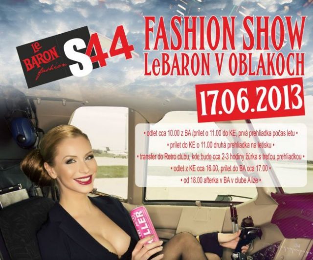 Fashion show LeBaron v oblakoch