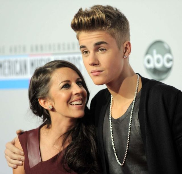 Justin Bieber so svojom matkou Pattie Mallette
