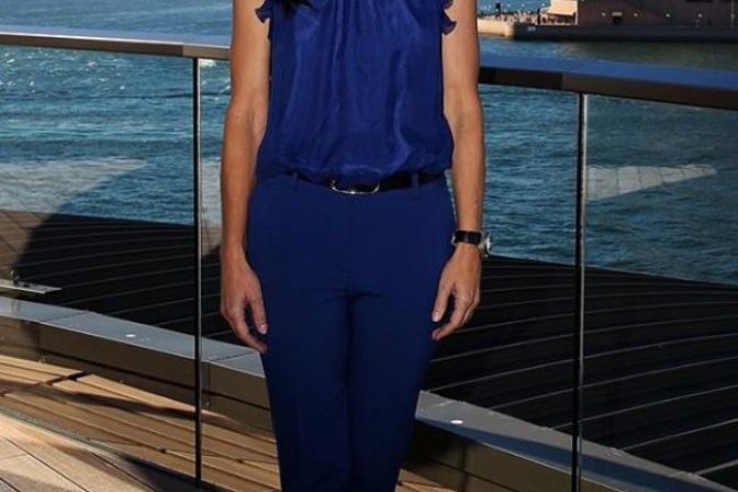 Sandra Bullock počas propagácie filmu Drsňačky v Sydney