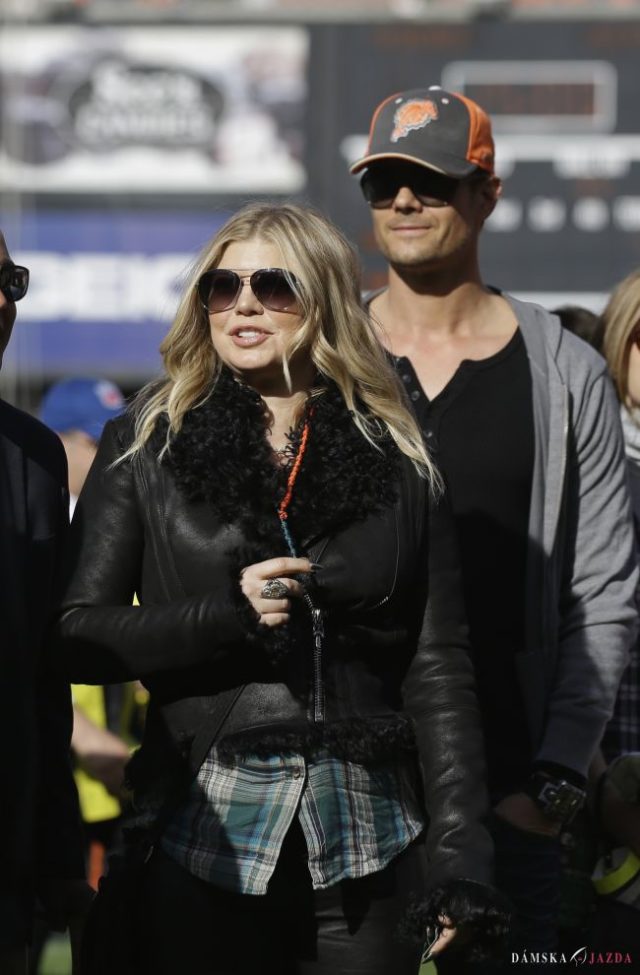Speváčka Fergie s manželom Joshom Duhamelom
