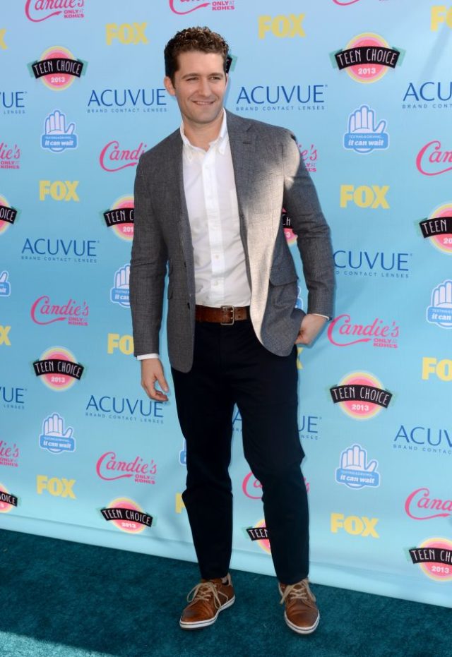 Matthew Morrison prichádza na Teen Choice Awards