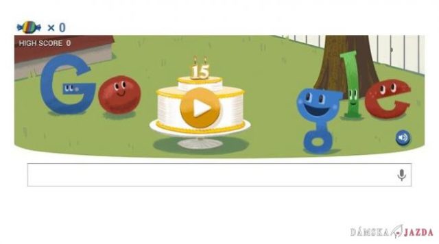 Google oslavuje narodeniny!