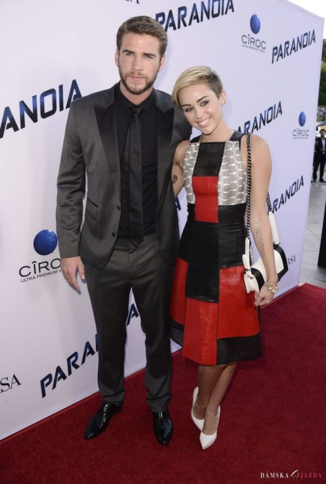 Herec Liam Hemwsorth s priateľkou, speváčkou Miley Cyrus