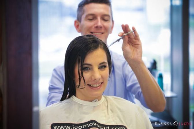 PREMENA - úprava vlasov v štúdiu Igora Novosada