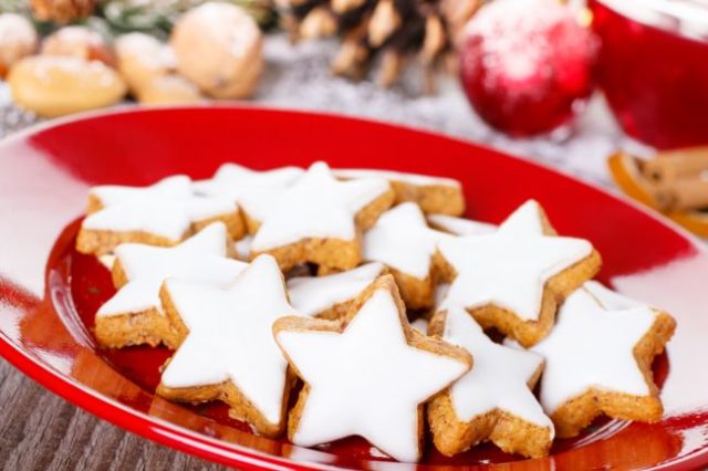 Orechové hviezdičky, recepty, koláče, vianočné pečenie, sladkosti
