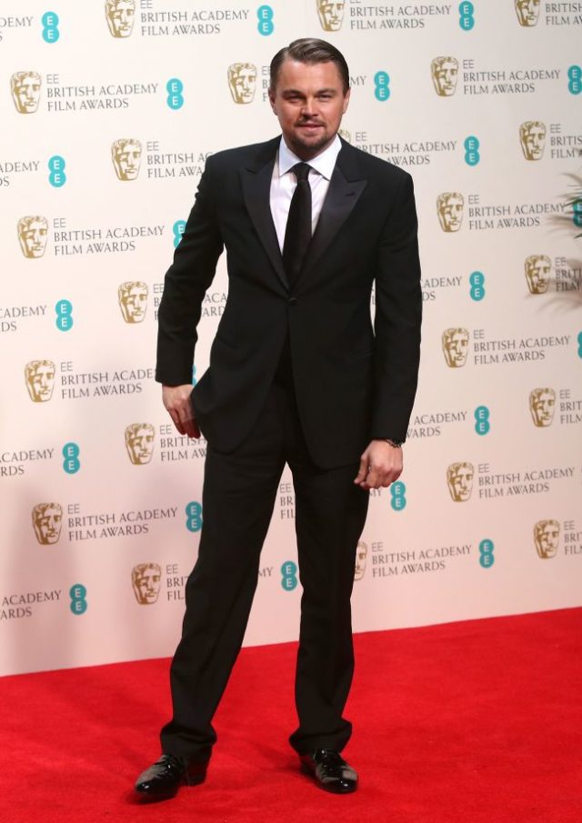 Leonardo DiCaprio na cenách BAFTA