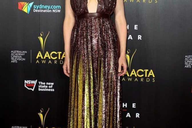 Cate Blanchett na udeľovaní cien AACTA v Sydney