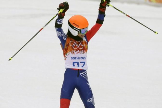 Virtuózka Vanessa Mae na zimných olympijských hrách v Soči