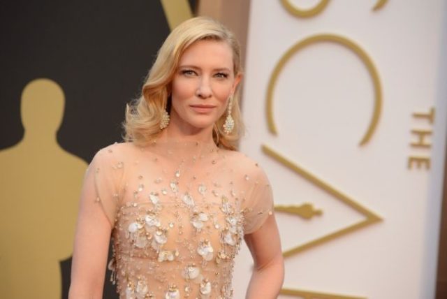 Cate Blanchett na udeľovaní cien Akadémie filmových umení a vied 2014