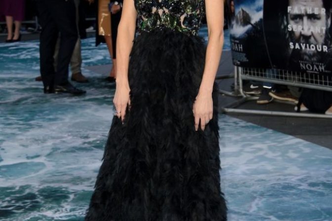 Jennifer Connelly na premiére filmu Noe v Londýne