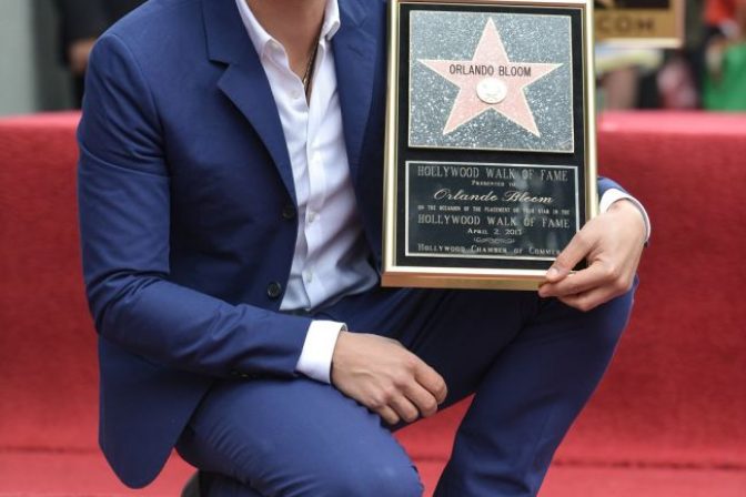 Orlando Bloom má hviezdu na hollywoodskom Chodníku slávy
