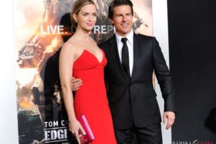 Emily Blunt a Tom Cruise na premiére Na hrane zajtrajška v New Yorku
