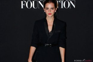 Emma Watson na gala počas týždňa módy v Paríži