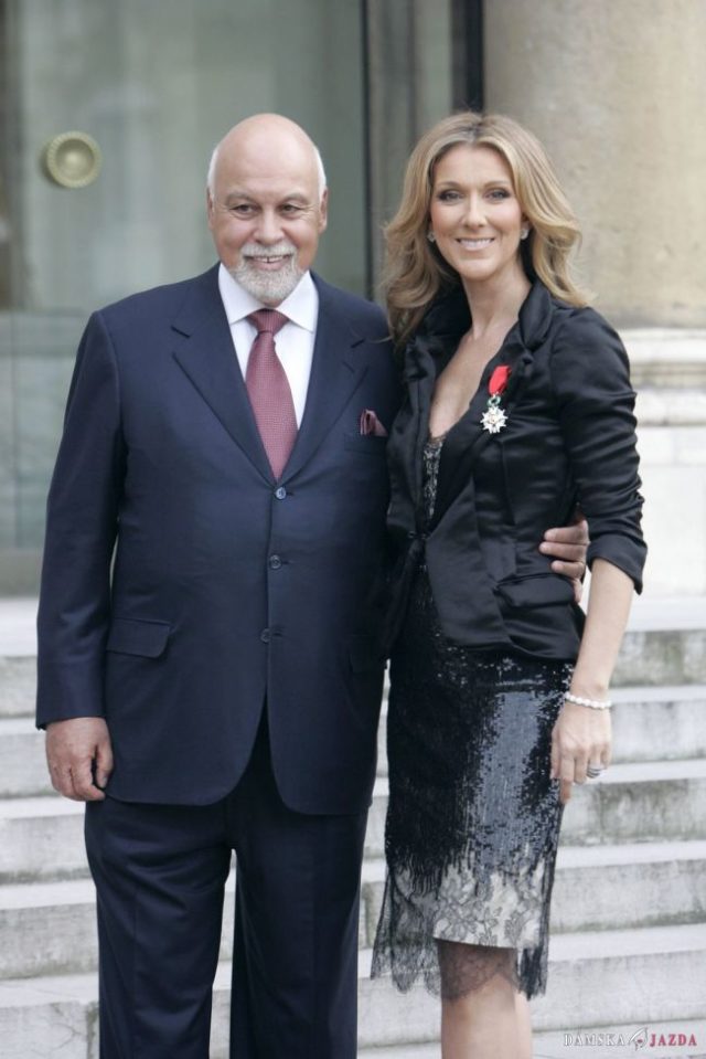 Celine Dion a jej manžel René Angélil