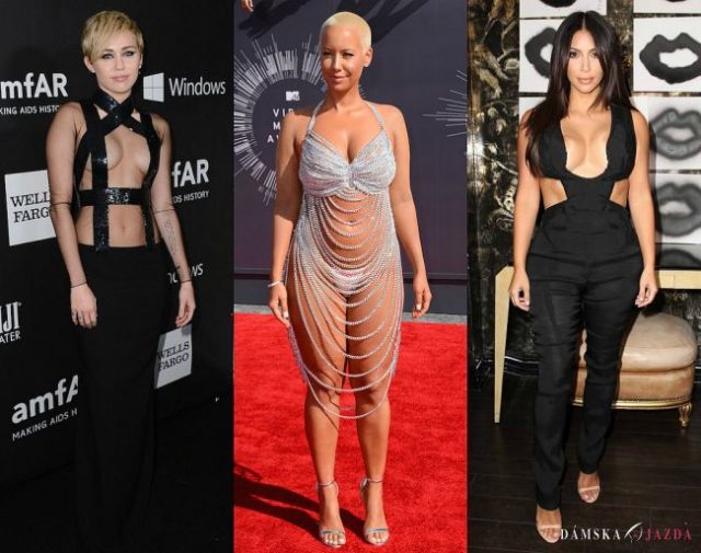 Miley Cyrus, Amber Rose, Kim Kardashian West
