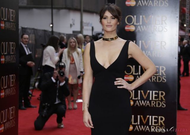 Gemma Arterton na Olivier Awards v Londýne