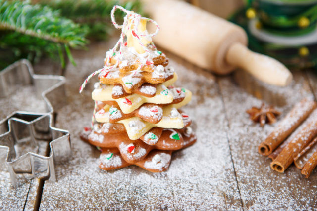 Medovníkový stromček, Vianoce, vianočná dekorácia, medovníky