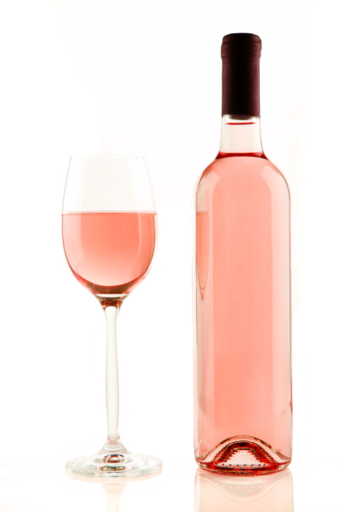 Víno ružové, alkohol