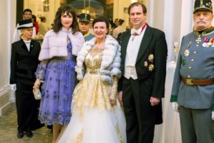 Slovenská módna návrhárka po boku princa a princeznej Šándora a Herty Margarett Habsburg Lotryšských