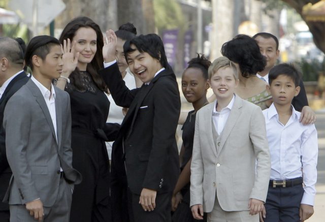 Angelina Jolie, Maddox, Pax, Zahara, Shiloh