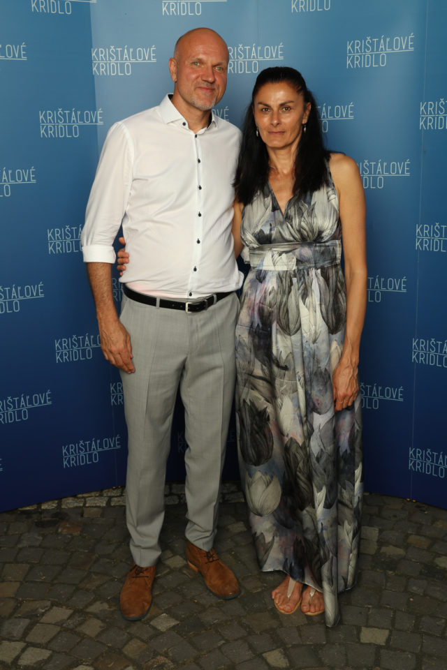 Roman Juhás s manželkou