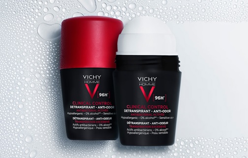 VICHY HOMME ANTIPERSPIRANT CLINICAL CONTROL 96 H