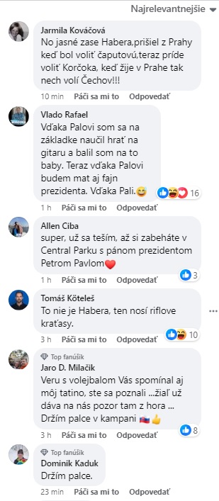 Zapojil sa Pavol Habera do prezidentskej kampane?