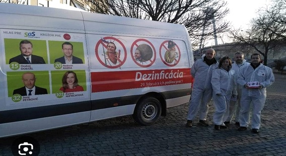 Demonizácia a polarizácia spoločnosti.